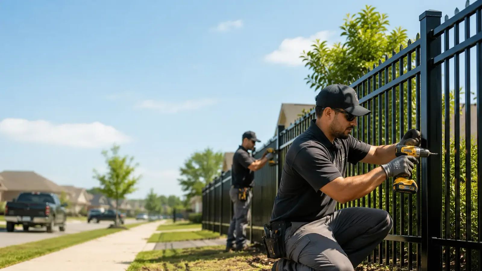 Metal Fence Installation in Gray, IA